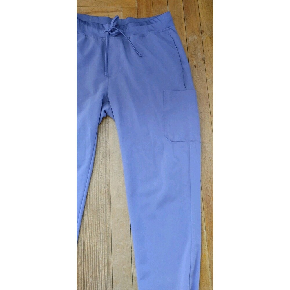 Mandala Women's Scrub Lounge Pants Size Medium M Purple Pull On Stretch